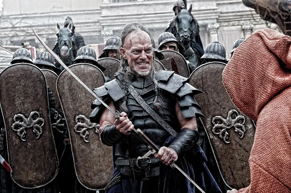 Production still from Conan the Barbarian (2011)