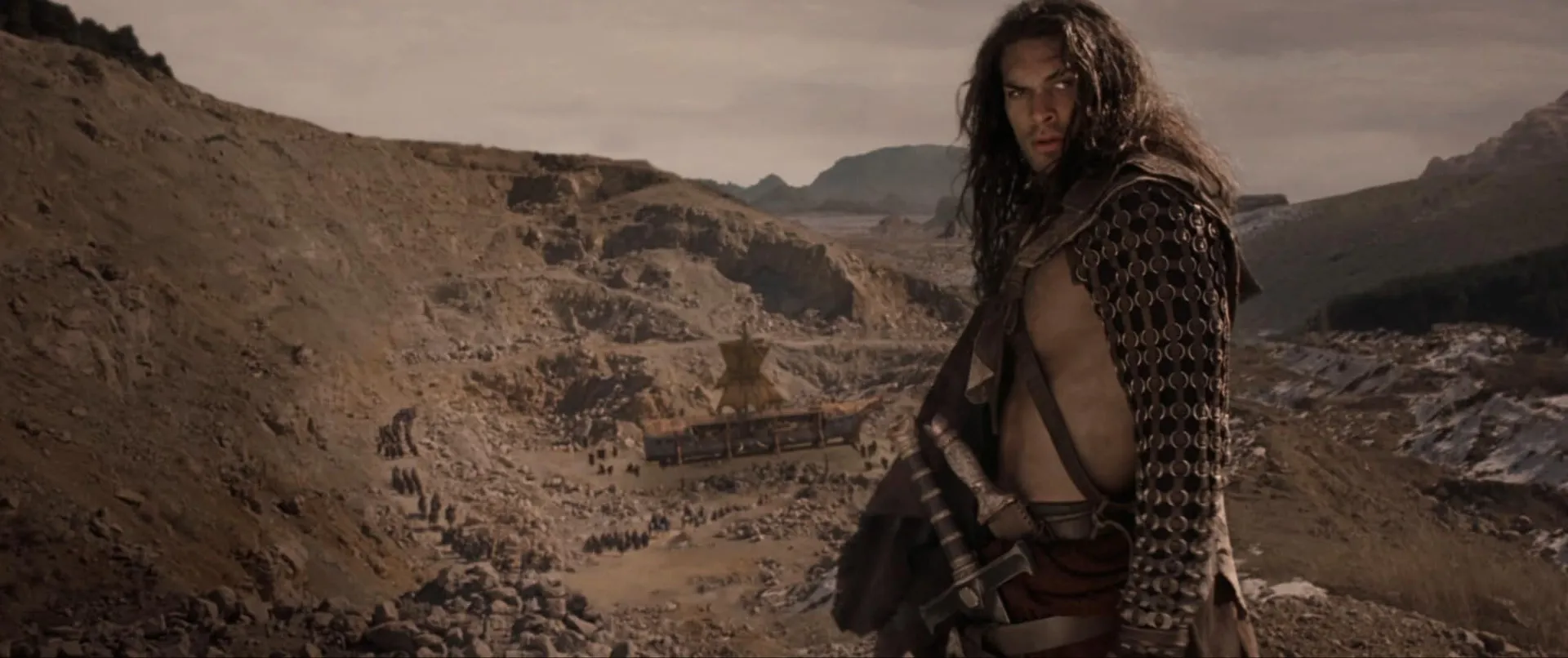 Production still from Conan the Barbarian (2011)
