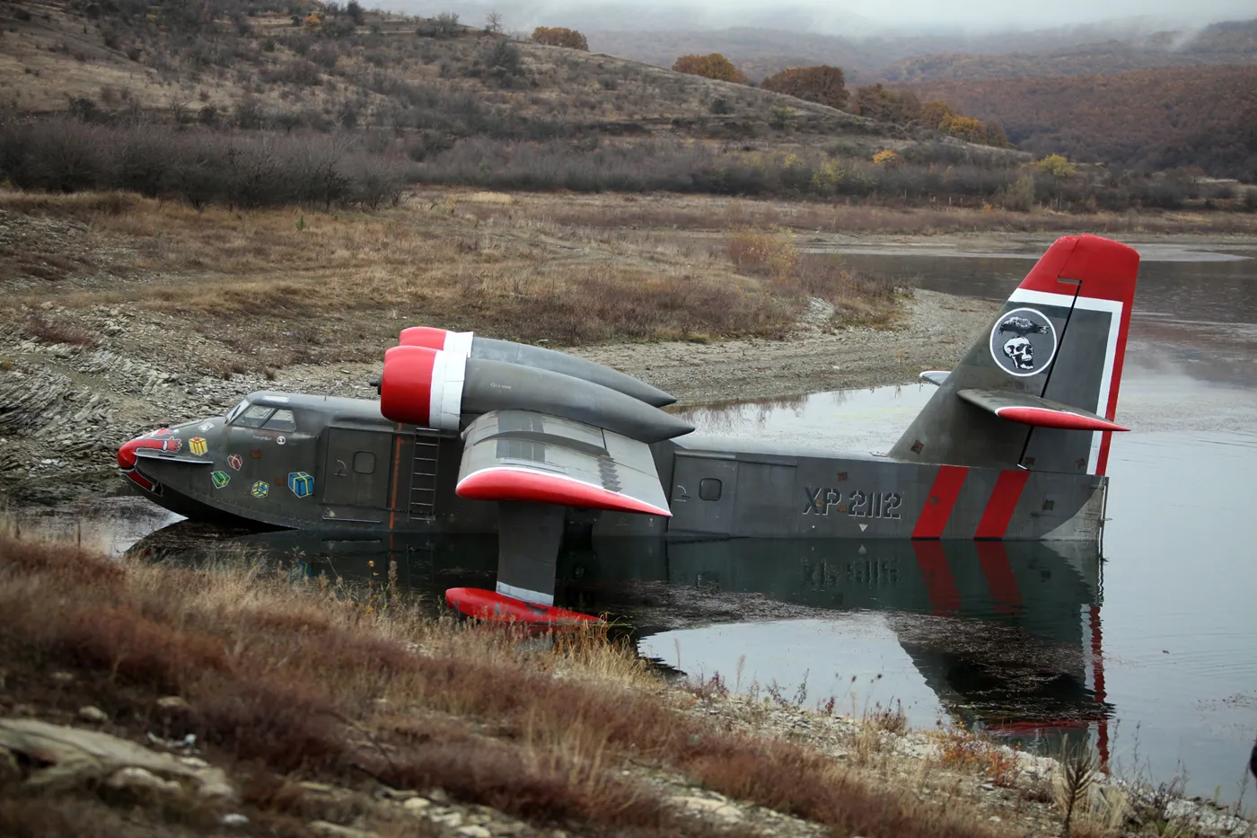 Production still from The Expendables 2 (2012)