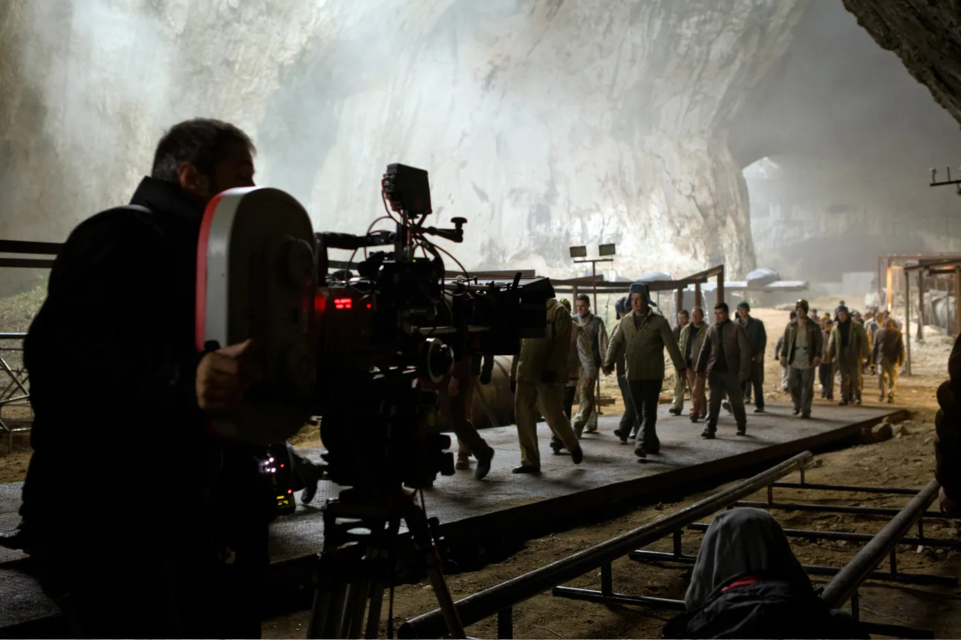 Production still from The Expendables 2 (2012)
