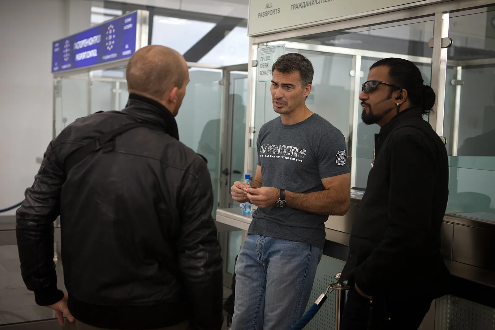 Production still from The Expendables 2 (2012)