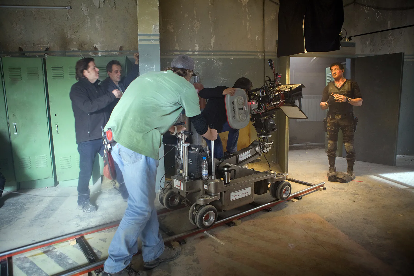 Production still from The Expendables 2 (2012)