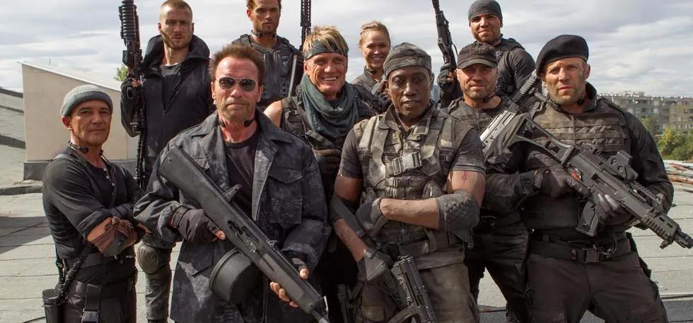 Production still from The Expendables 3 (2014)