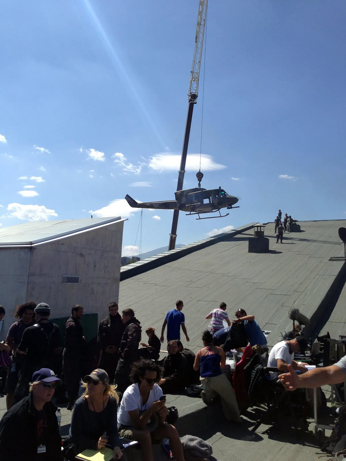Production still from The Expendables 3 (2014)