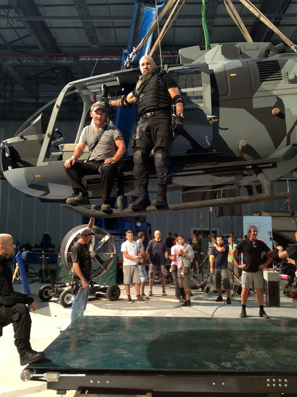 Production still from The Expendables 3 (2014)