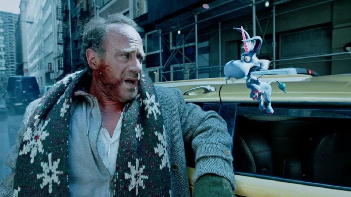 Production still from Happy! Season 1 & 2 (2019)