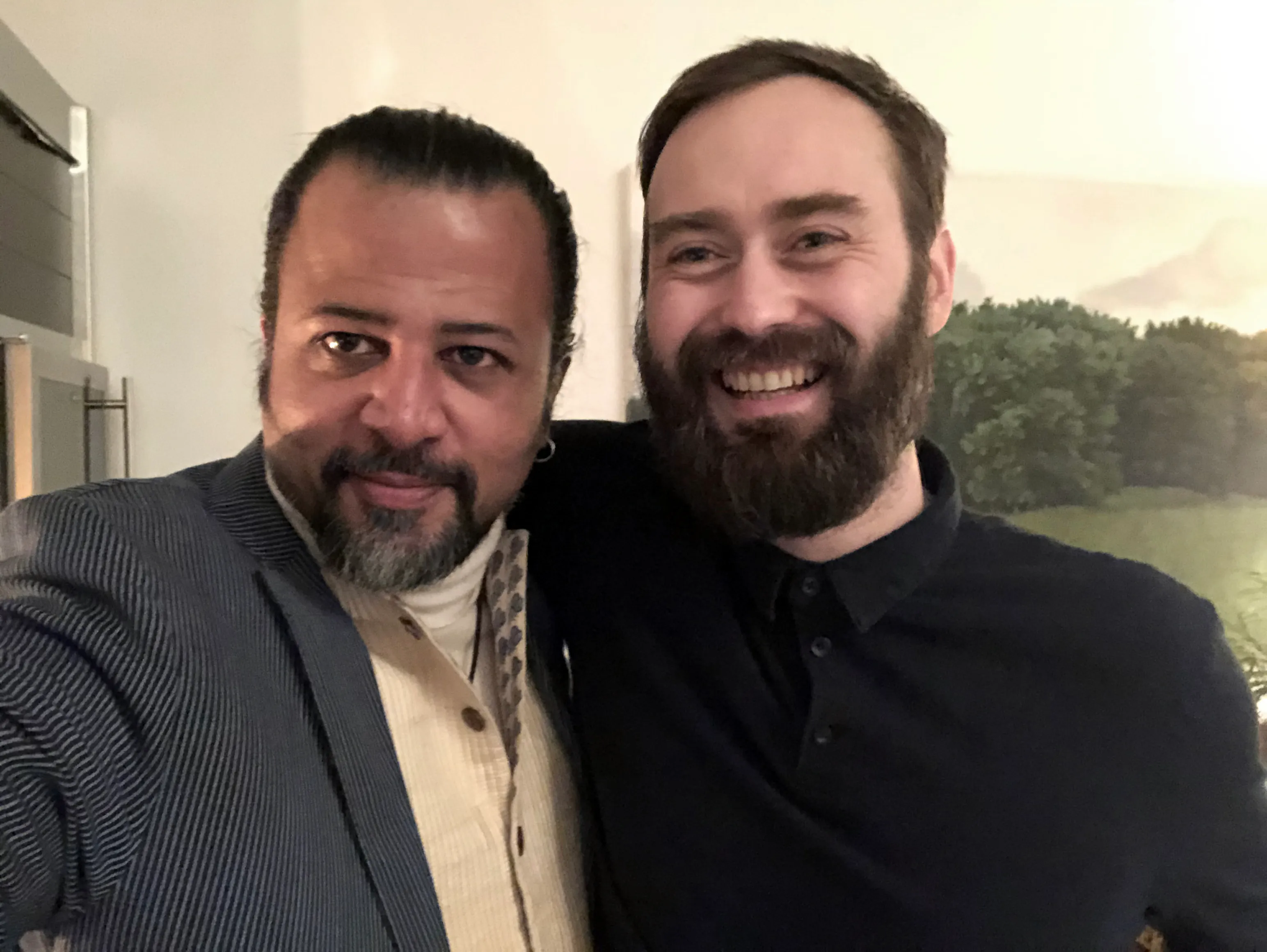 Production still from Swan Song (2021)