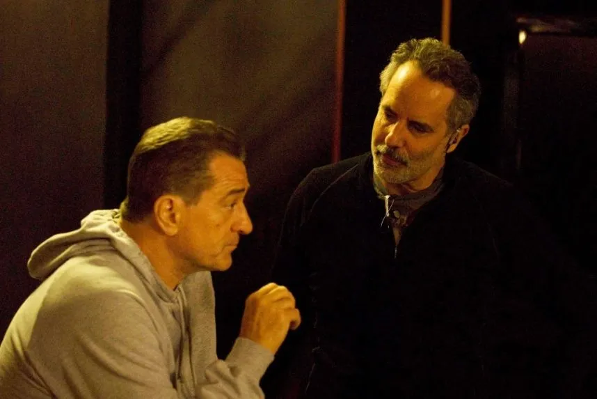 Production still from Righteous Kill (2008)