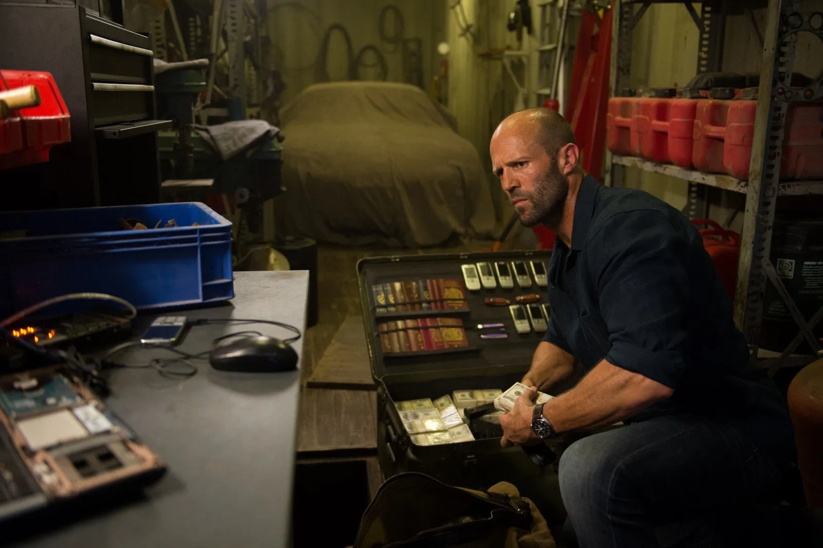Production still from The Mechanic (2011)