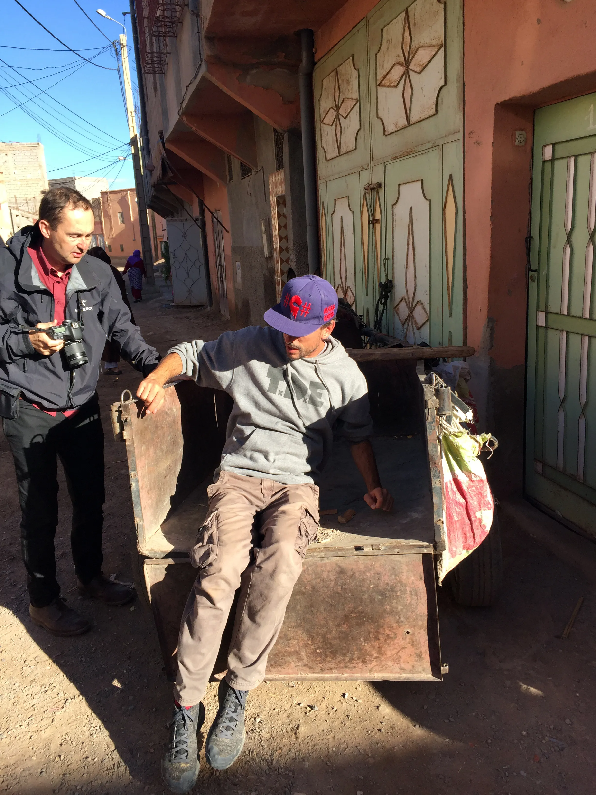 Production still from The Yellow Birds (2017)